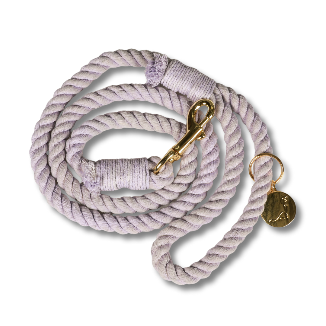 ROPE LEASH - Baby Lavender