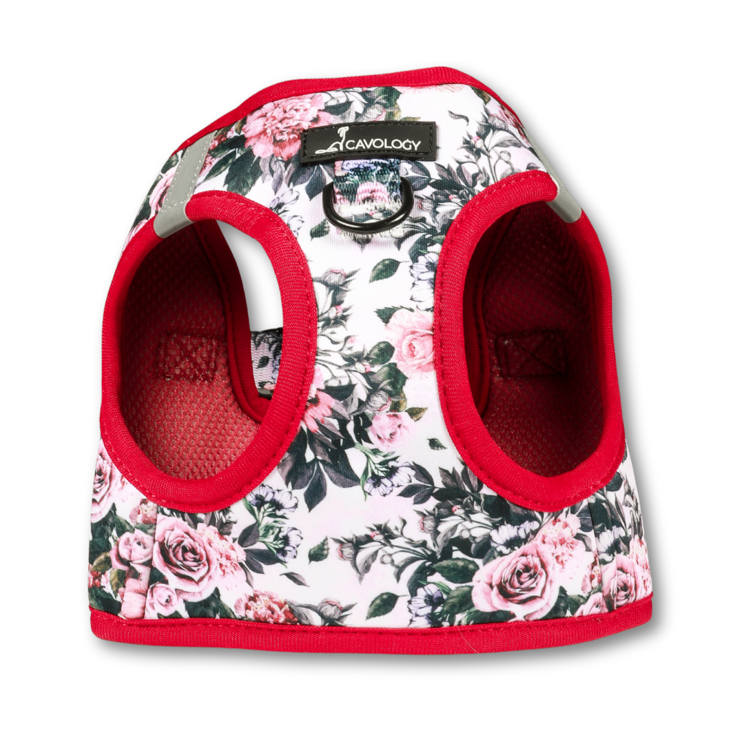 VEST STEP IN HARNESS - AUTUMN ROSES