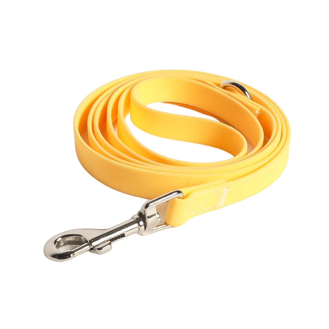DOG LEASH TRAINING PUPPY YELLOW PVC
