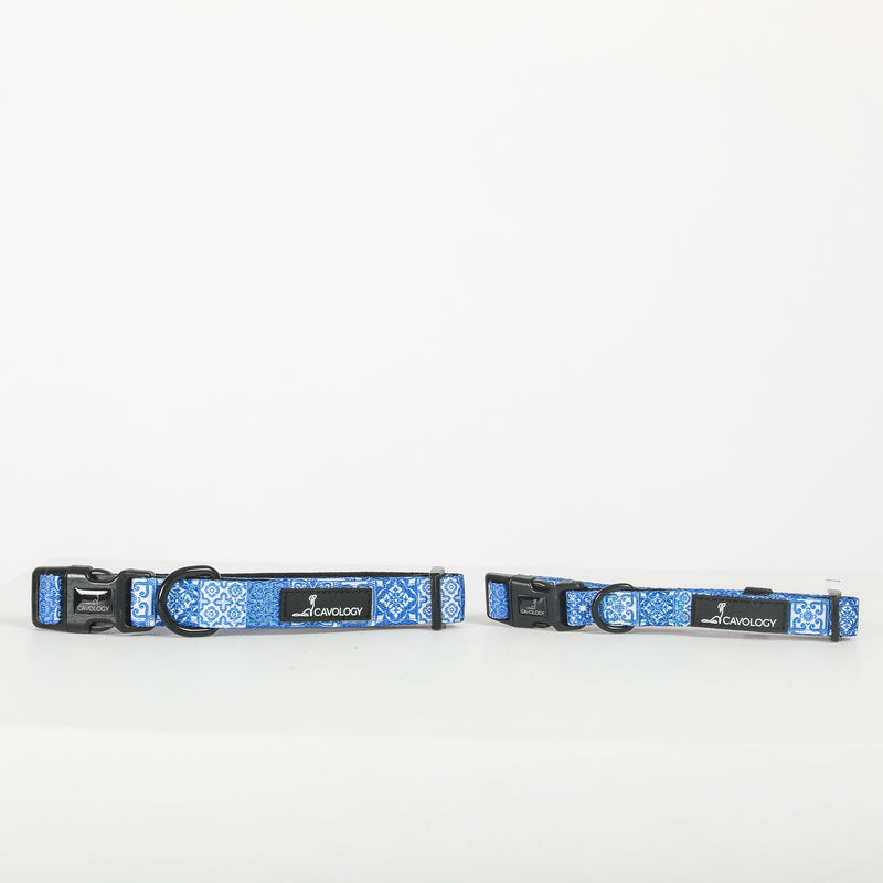 DOG COLLAR - Blue Tiles LISBON