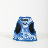 DOG HARNESS VEST STEP IN - Blue Tiles Lisbon