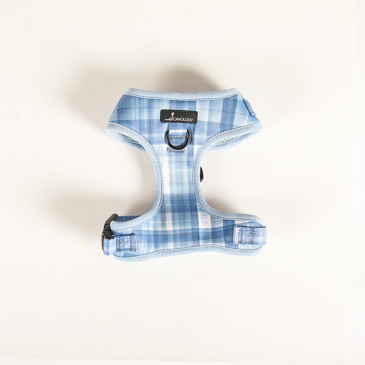 ADJUSTABLE HARNESS - BLUE PLAID In The Clouds