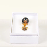 Black & Tan Ring | Little Things Jewelry