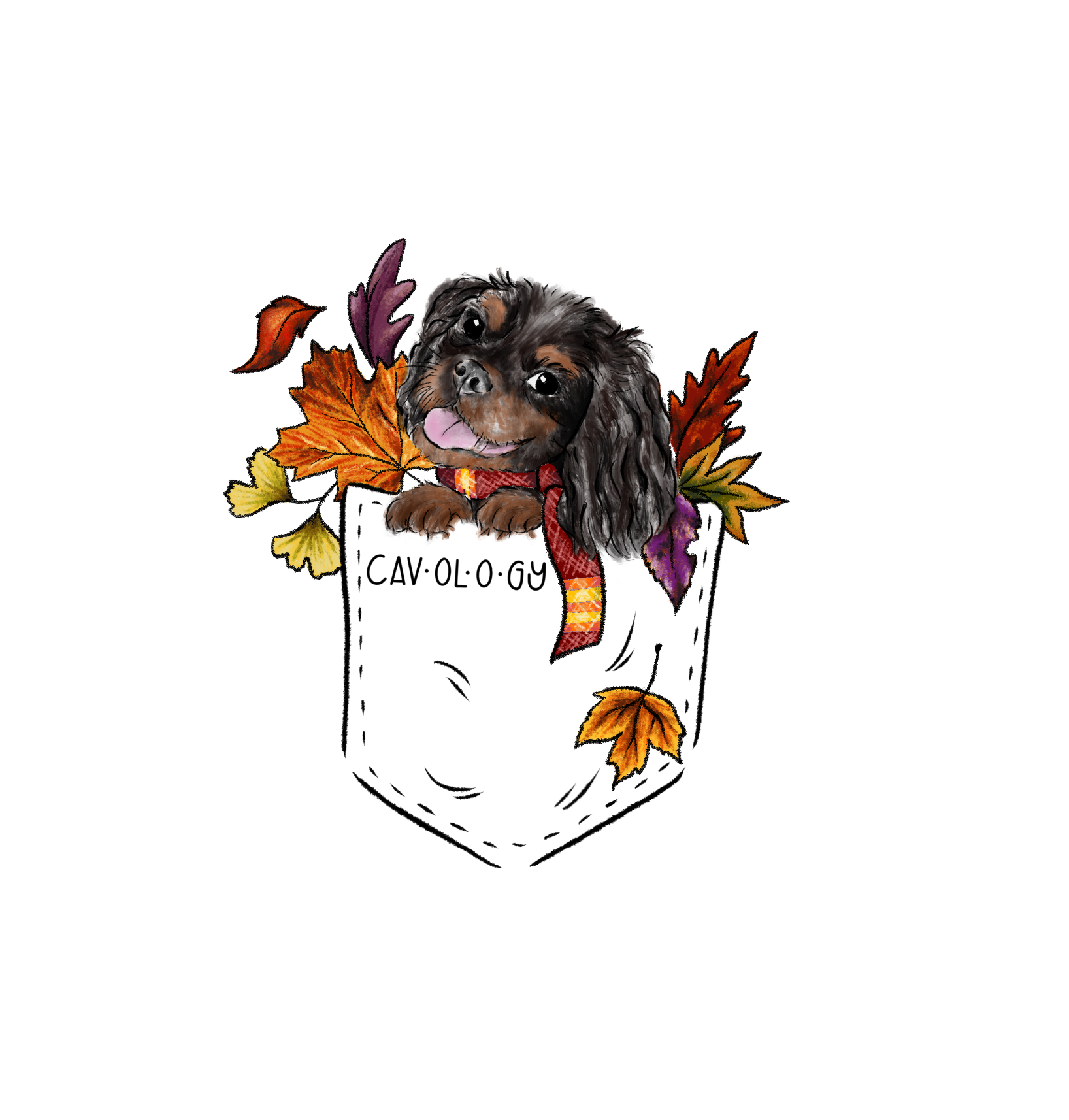 SWEATSHIRT - Fall Black & Tan