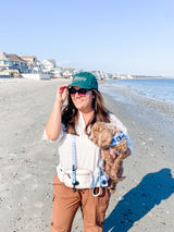 DOG MOM BAG FANNY PACK - Cream