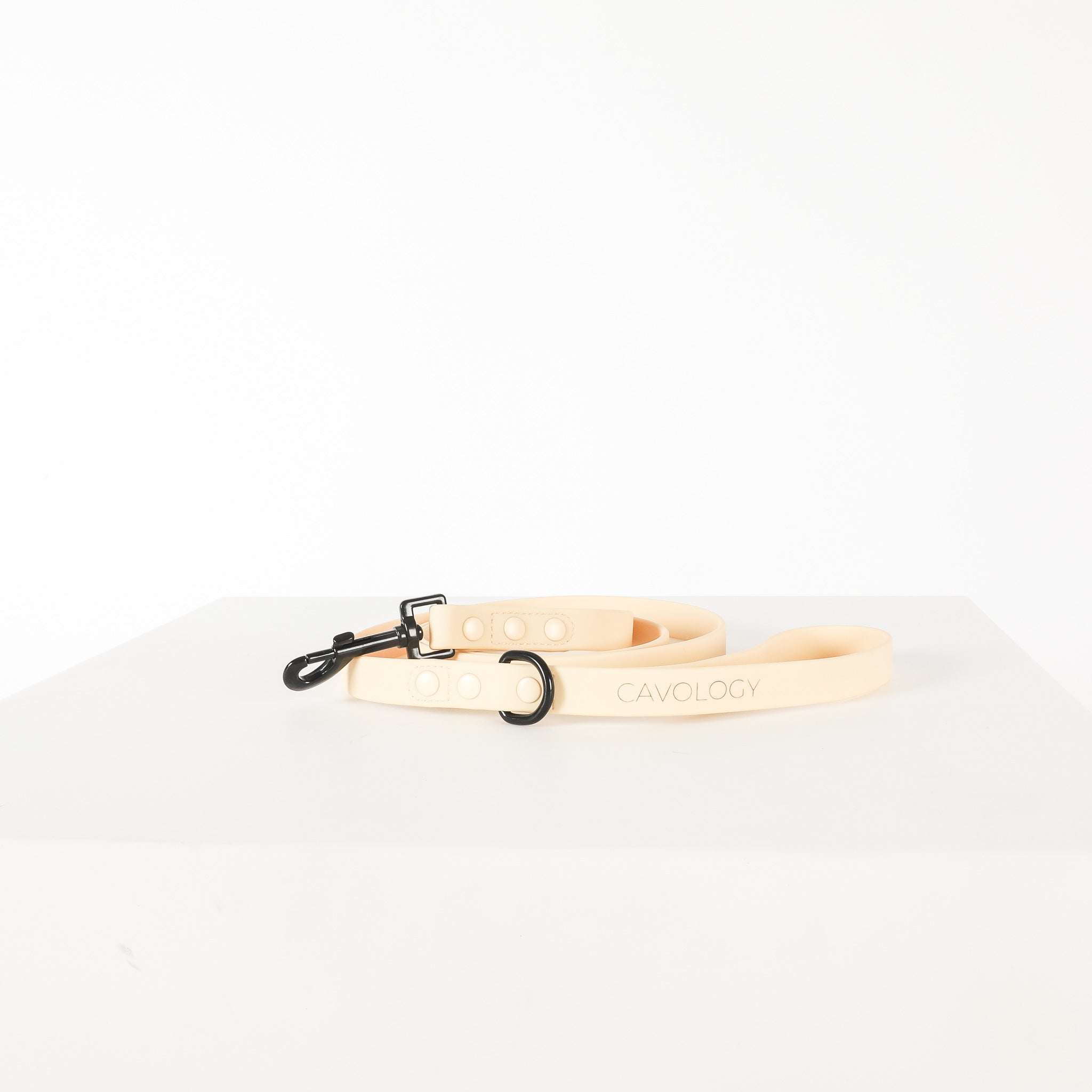 DOG LEASH - CREAM LONDON FOG