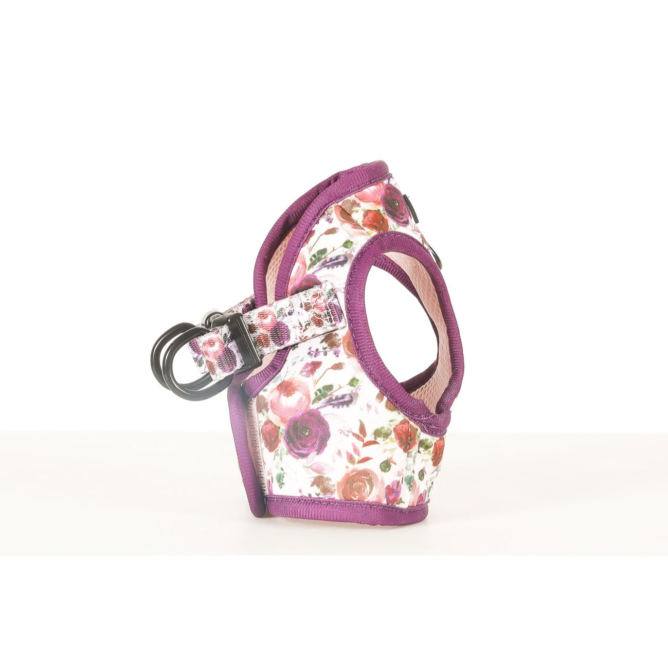 VEST STEP IN HARNESS - TEA ROSE