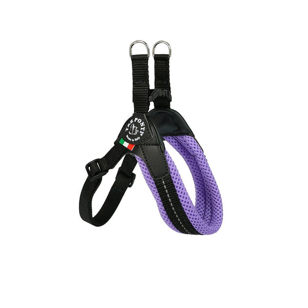 Tre Ponti Mesh Adjustable Purple Harness