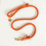 ROPE LEASH - ORANGE Pumpkin Spice