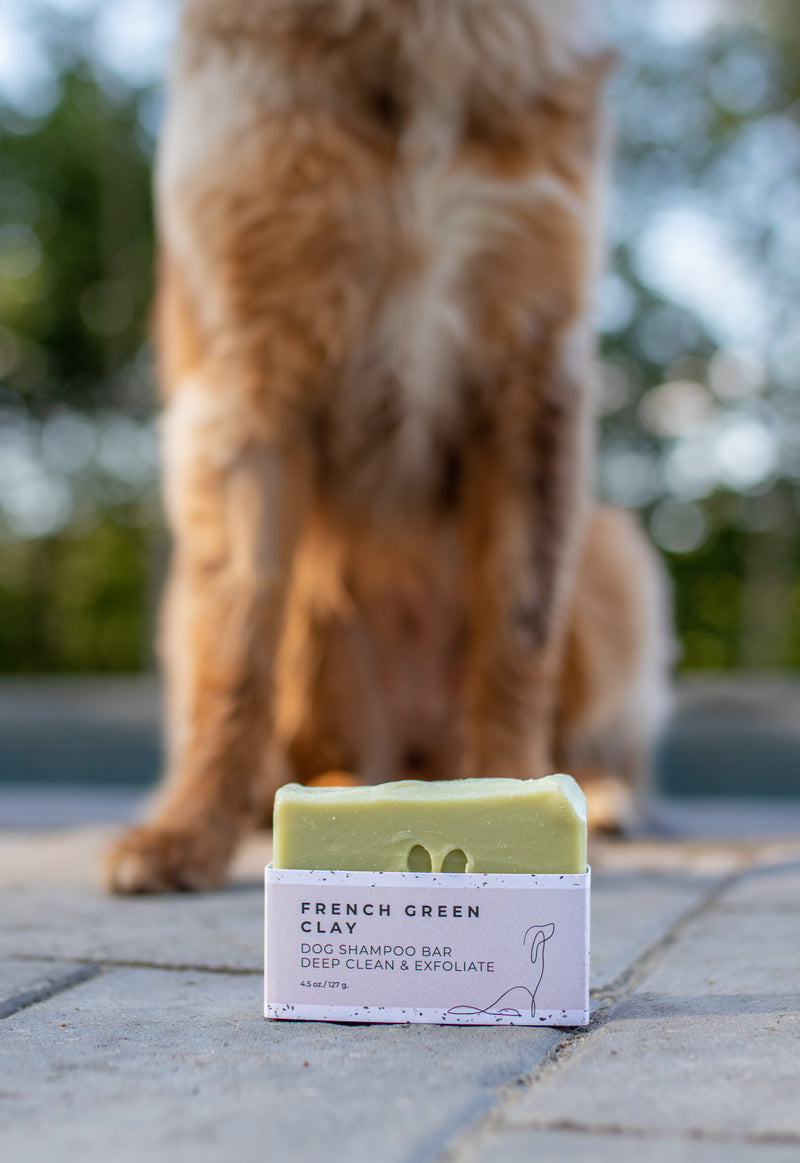DOG SHAMPOO BAR - French Green Clay
