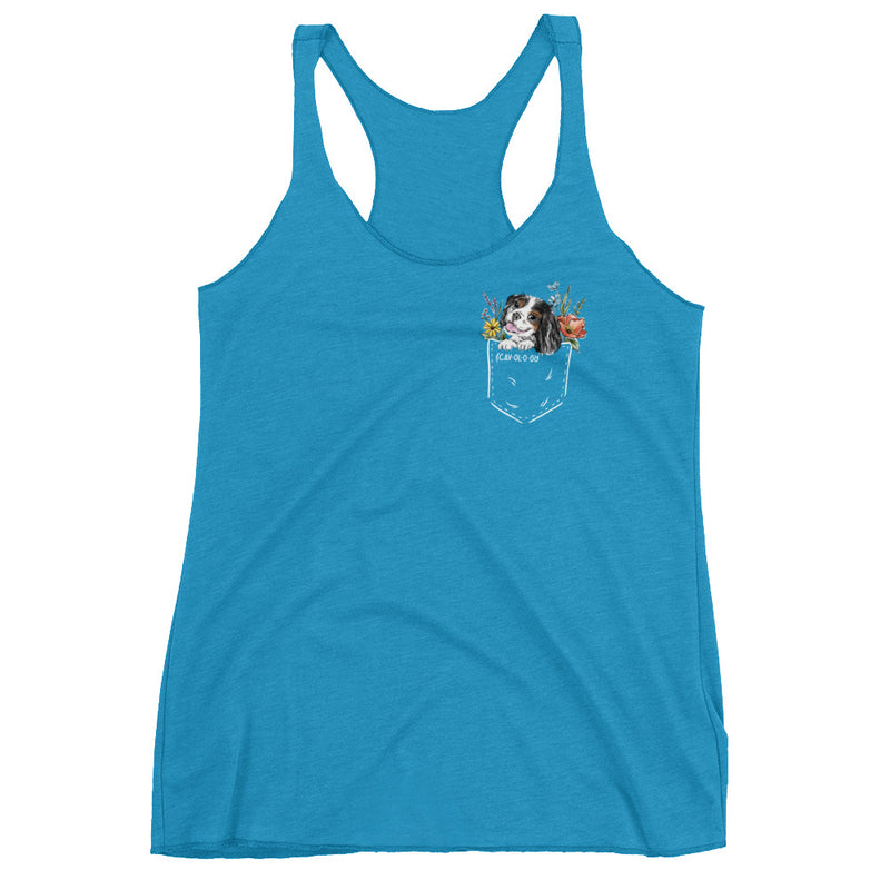 Cav in Pocket (tricolor) tank top