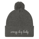 POM POM BEANIE - Crazy Dog Lady