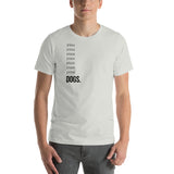 Pizza and Dogs Short-Sleeve Unisex T-Shirt