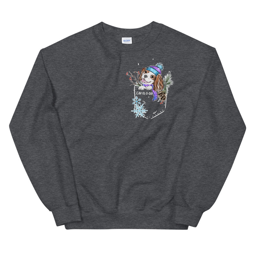 SNOW CAV SWEATSHIRT (blenheim)