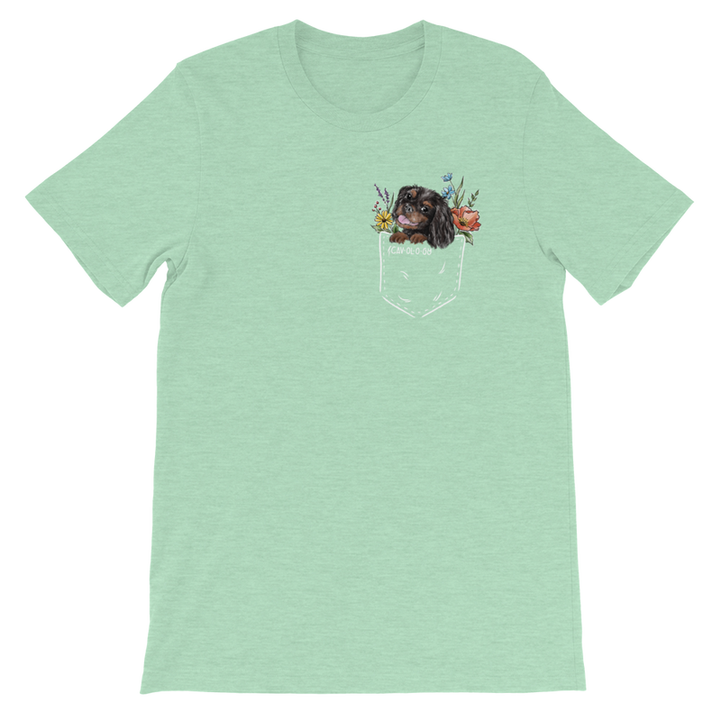 CAV IN POCKET (black&tan) PASTEL T-Shirt