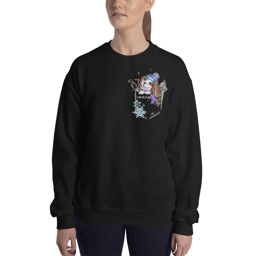 SNOW CAV SWEATSHIRT (blenheim)