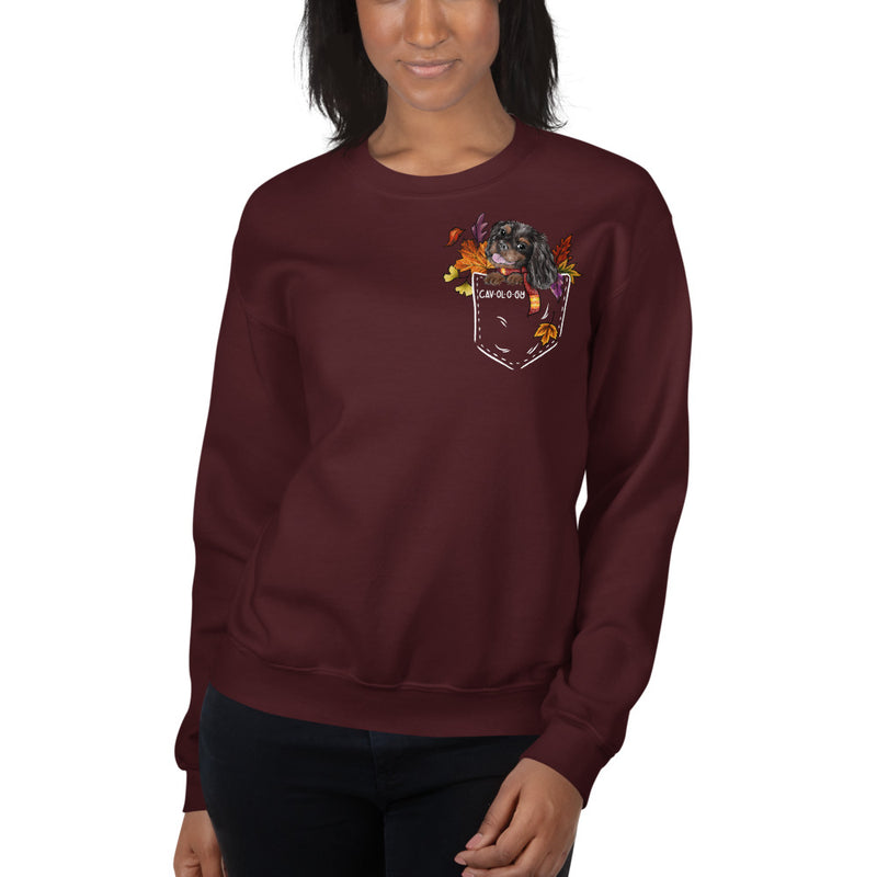 SWEATSHIRT - Fall Black & Tan