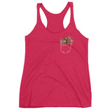 Cav in Pocket (ruby) tank top