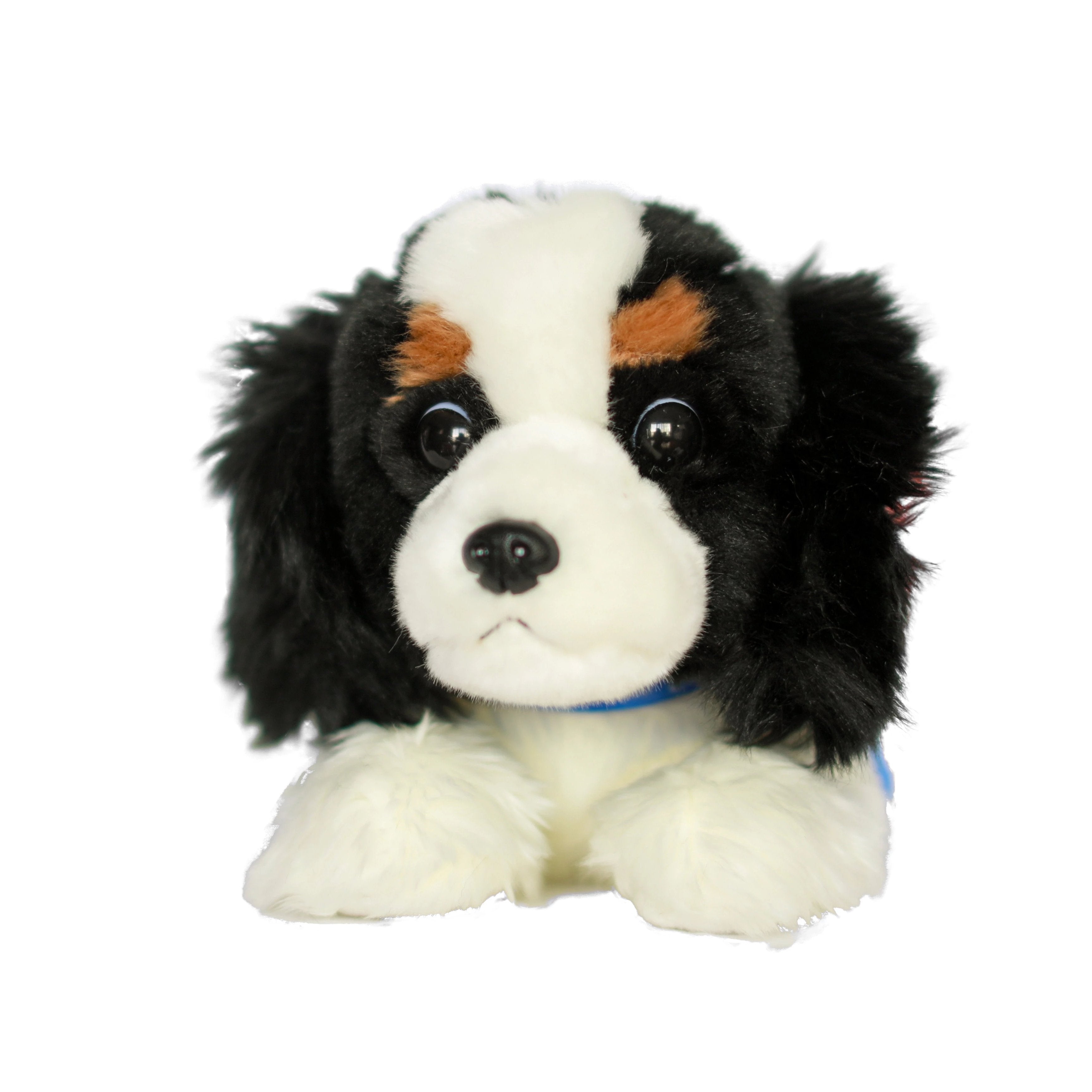 CAVALIER KING CHARLES PLUSH TOY - TRICOLOR (LARGE)