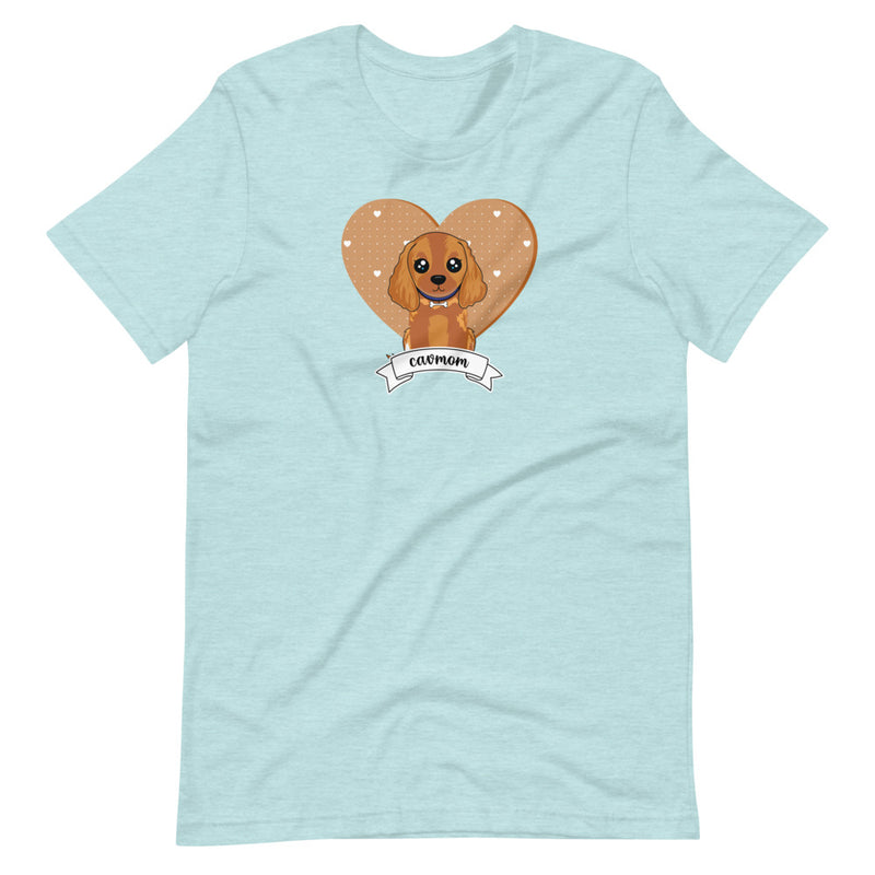 T-SHIRT - Cav Mom (ruby)